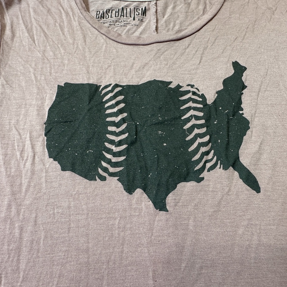 Baseballism Women's Short Sleeve Tee - Gray